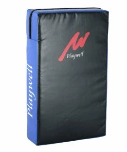 Playwell Kick Shield Vinyl - Black / Blue Strike Shields And Kick Pads