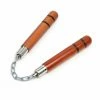 Playwell Nunchacku Natural Red Oak 8 Inches Nunchucks