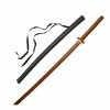 Playwell Wooden Red Oak Bokken With Plastic Scabbard