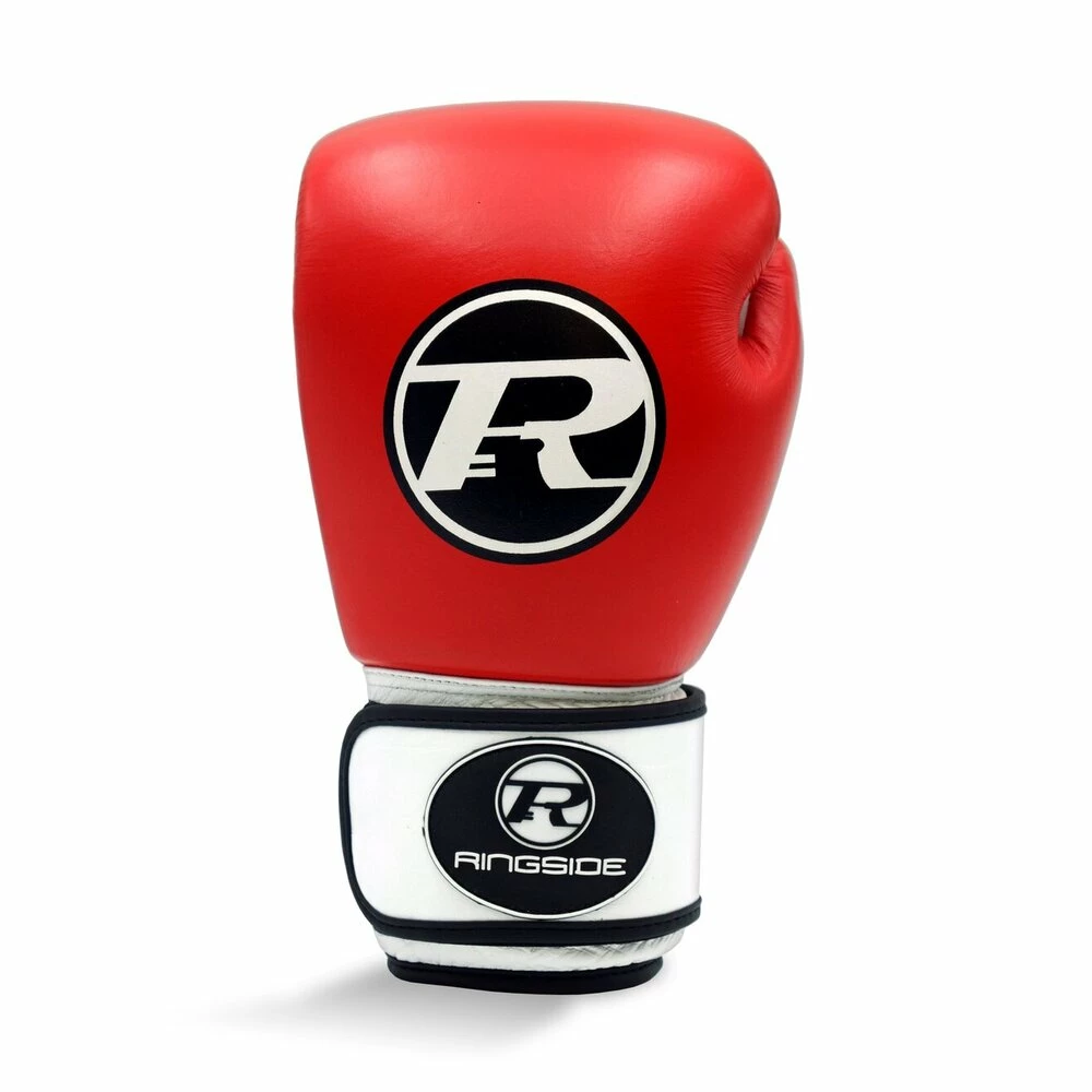 Playwell Ringside Boxing Leather Club Gloves Red - 14oz Boxing Gloves 1 Playwell Ringside Boxing Leather Club Gloves Red - 14oz Boxing Gloves
