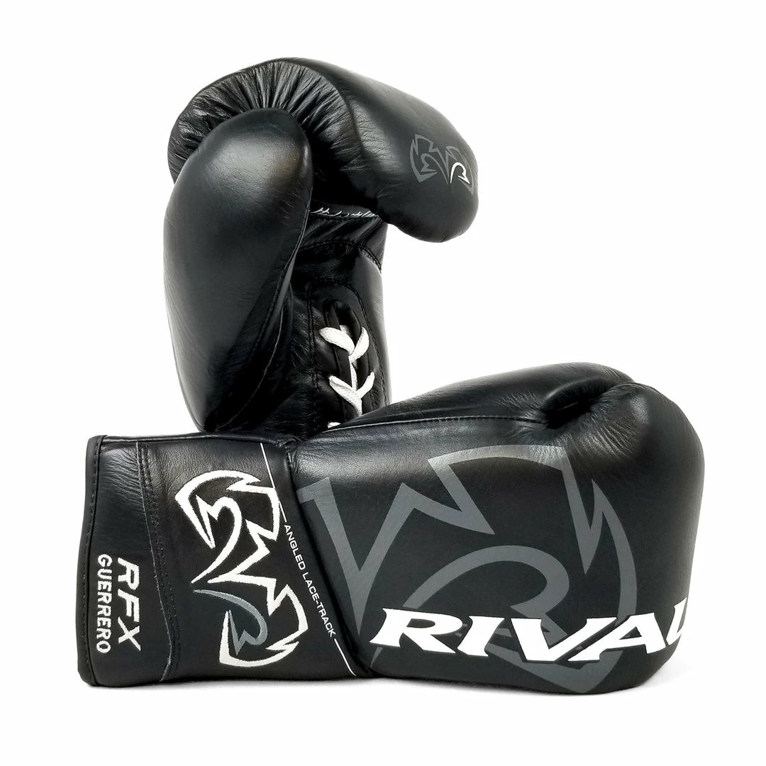 Playwell Rival RFX-Guerrero HDE-F Pro Fight Gloves - Black Boxing Gloves 1 Playwell Rival RFX-Guerrero HDE-F Pro Fight Gloves - Black Boxing Gloves