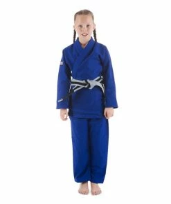 Playwell Jiu Jitsu Gi Uniforms And Equipment Tatami Kids Roots Jiu Jitsu Gi - Blue
