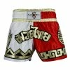 Playwell Muay Thai Competition Royalty Fight Shorts - White