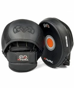 Playwell Rival Boxing RPM11 Evolution Punch Mitts - Black Focus Mitts
