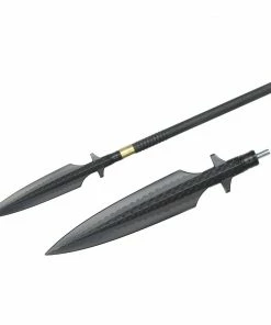 Playwell Black Polypropylene Full Contact Long Pole Spear Stick - S010 Rubber/Foam/Plastic Weapons