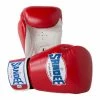 Playwell Sandee Authentic Leather Boxing Gloves - Red