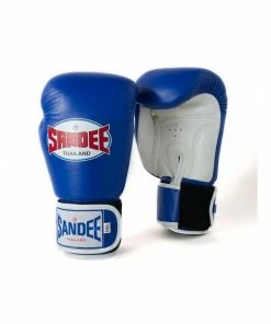 Playwell Sandee Kids Muay Thai Boxing Gloves - Blue