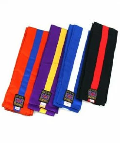Playwell Kung Fu Sashes With Stripes