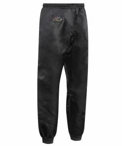 Playwell Kung Fu Trousers:Black Satin: Children's