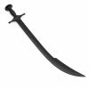 Playwell Rubber/Foam/Plastic Weapons Black Polypropylene Shamshir Sword