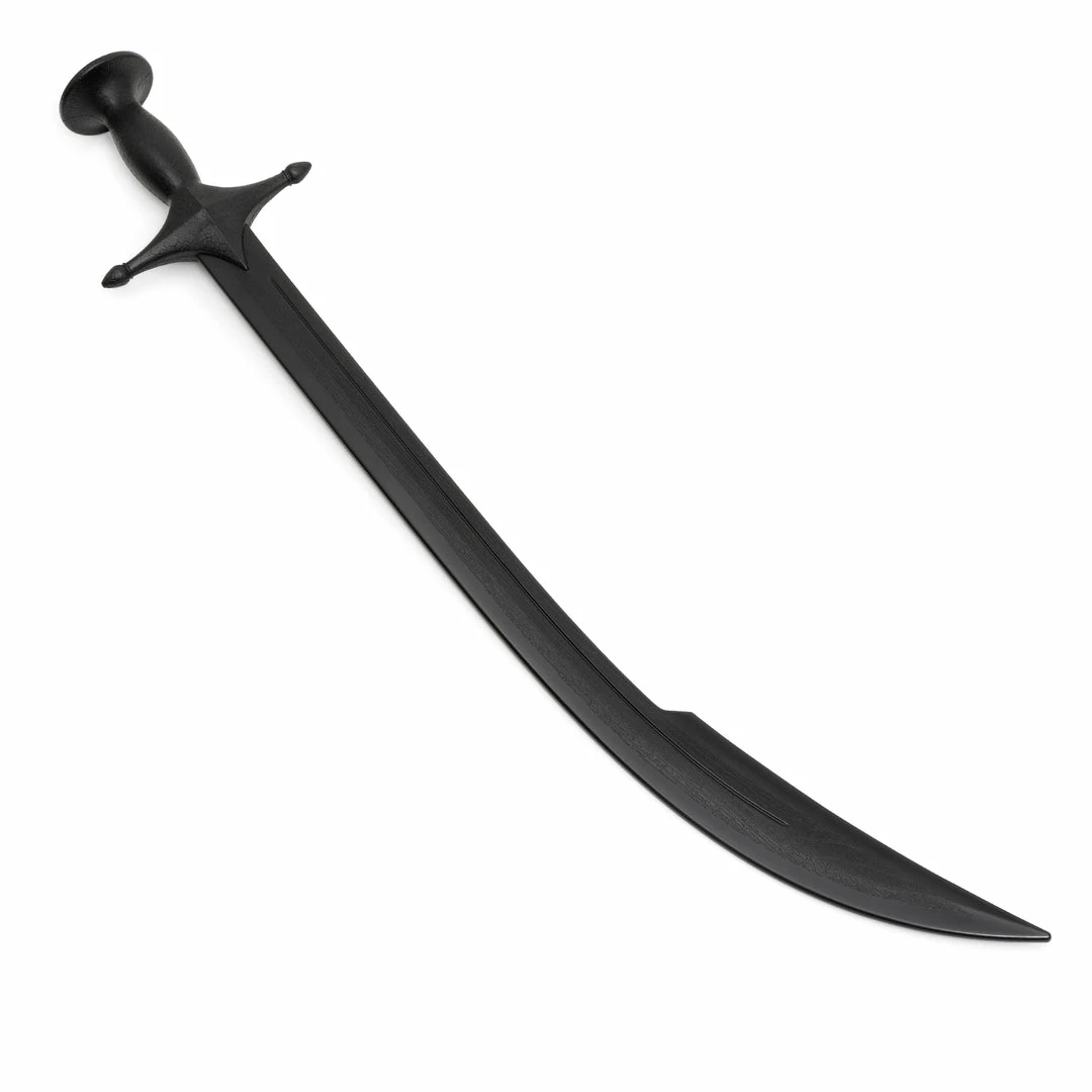 Playwell Rubber/Foam/Plastic Weapons Black Polypropylene Shamshir Sword 1 Playwell Rubber/Foam/Plastic Weapons Black Polypropylene Shamshir Sword