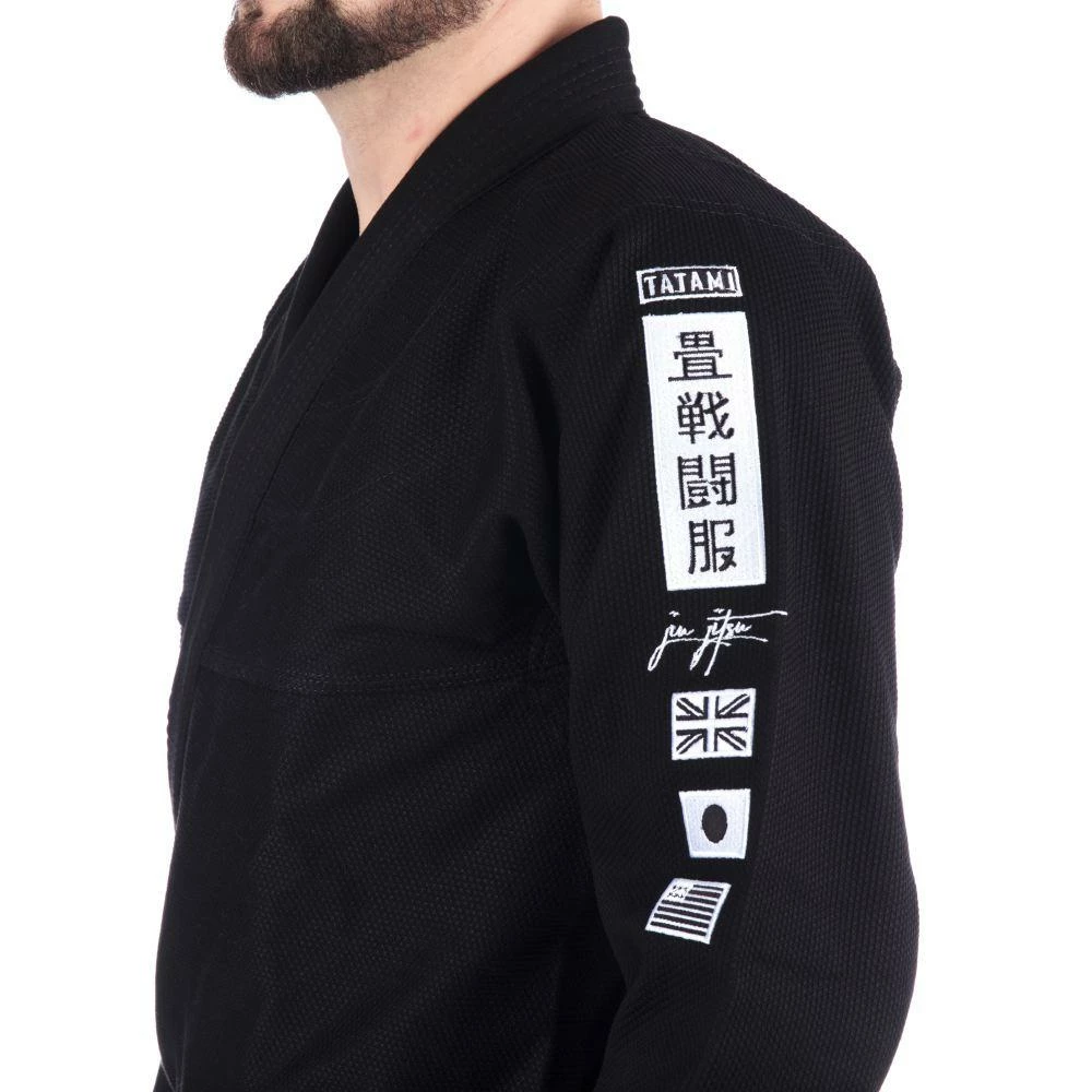 Playwell Tatami Fightwear Tatami Signature Jiu Jitsu Gi - Black 4 Playwell Tatami Fightwear Tatami Signature Jiu Jitsu Gi - Black