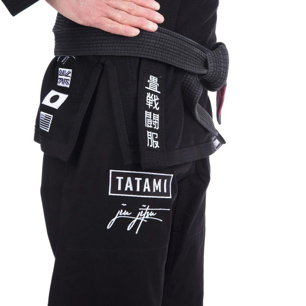 Playwell Tatami Fightwear Tatami Signature Jiu Jitsu Gi - Black 2 Playwell Tatami Fightwear Tatami Signature Jiu Jitsu Gi - Black