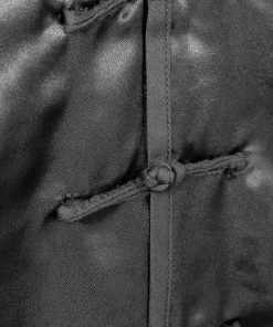 Playwell Tai Chi Uniforms And Suits Tai Chi / Kung Fu Silk Uniform - Black 7 Playwell Tai Chi Uniforms And Suits Tai Chi / Kung Fu Silk Uniform - Black