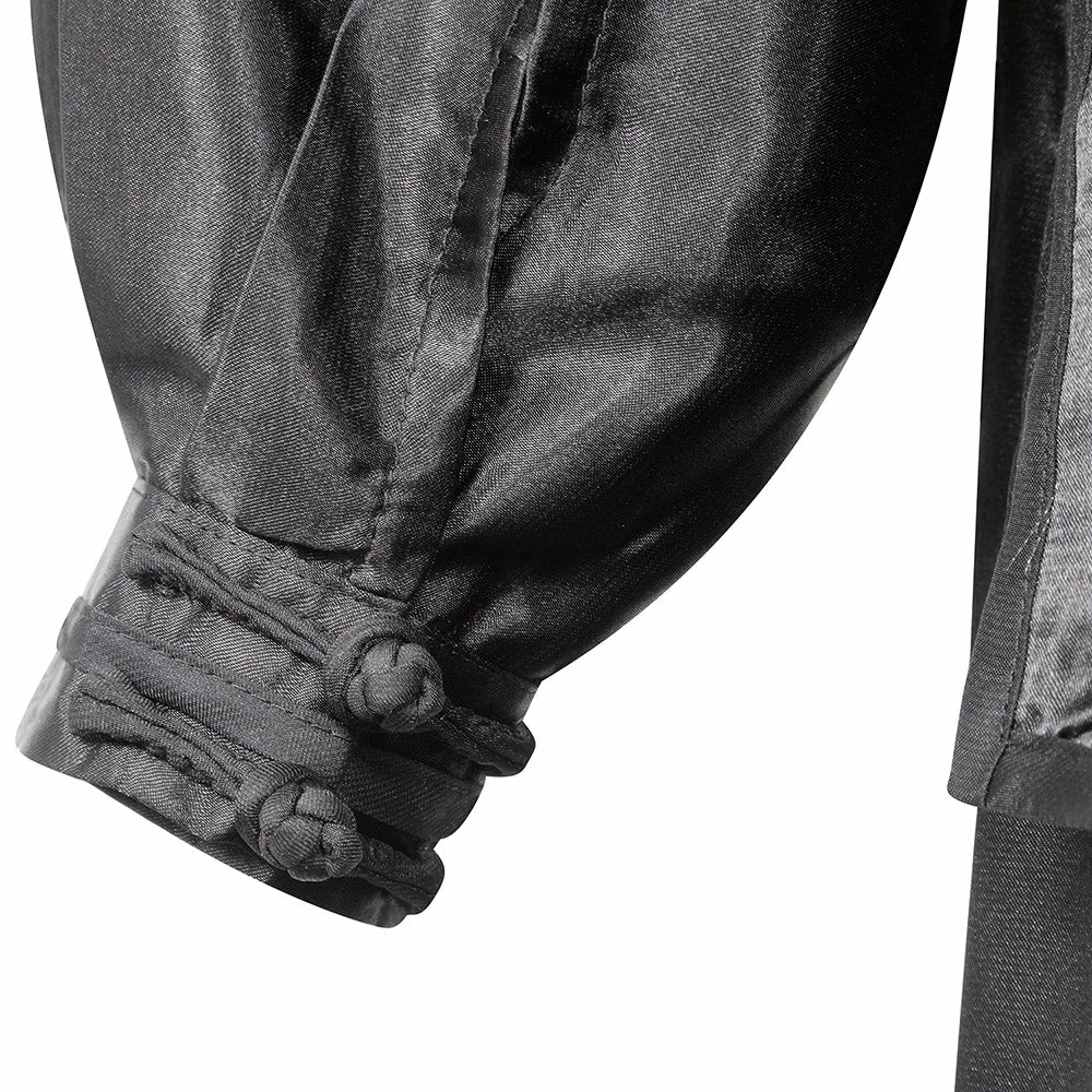 Playwell Tai Chi Uniforms And Suits Tai Chi / Kung Fu Silk Uniform - Black 2 Playwell Tai Chi Uniforms And Suits Tai Chi / Kung Fu Silk Uniform - Black