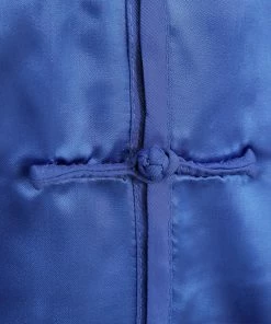 Playwell Tai Chi / Kung Fu Silk Uniform - Blue Tai Chi Uniforms And Suits