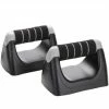 Playwell Sliding Push Up Bars - Pair Body Weight Exercise Equipment