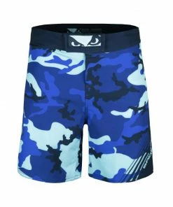 Playwell Bad Boy MMA Blue Camo Soldier Fight Shorts Bad Boy MMA Clothing