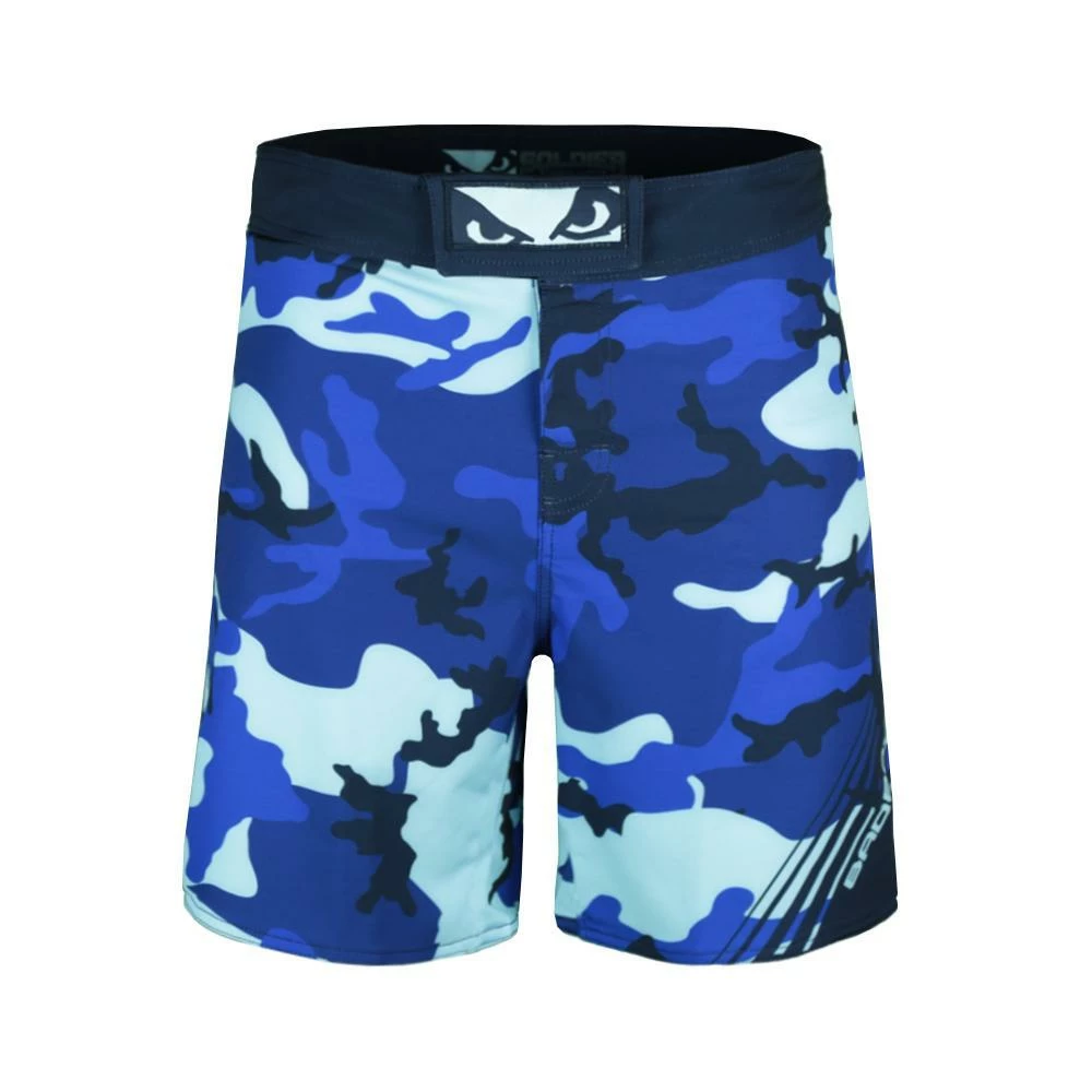 Playwell Bad Boy MMA Blue Camo Soldier Fight Shorts Bad Boy MMA Clothing 1 Playwell Bad Boy MMA Blue Camo Soldier Fight Shorts Bad Boy MMA Clothing