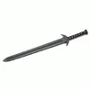 Playwell Black Polypropylene Tai Chi Sword Rubber/Foam/Plastic Weapons
