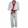 Playwell Tang Soo Do 9oz Uniform - Red Trim