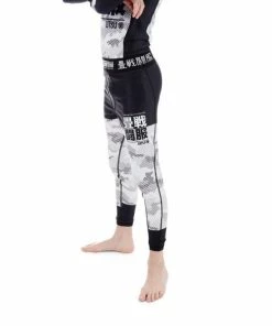 Playwell Tatami Kids Essential Camo Spats Leggings - White