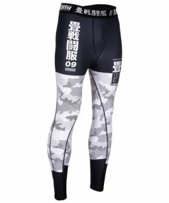 Playwell Tatami Adults Essential Camo Spats Leggings - White Tatami Fightwear 5 Playwell Tatami Adults Essential Camo Spats Leggings - White Tatami Fightwear
