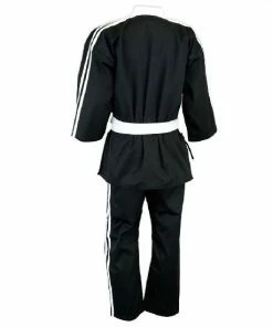 Playwell FreeStyle Uniforms Striped Team Uniform Series V1 - Black/White