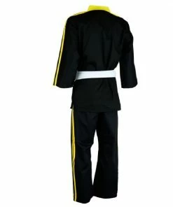 Playwell Striped Team Uniform Series V1 - Black/Yellow