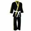 Playwell Striped Team Uniform Series V1 - Black/Yellow