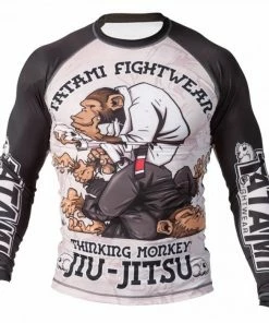 Playwell Tatami Thinker Monkey Long Sleeve Rash Guard