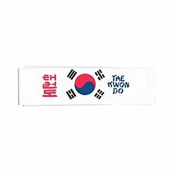 Playwell Taekwondo Korean Headband 18 Headbands 1 Playwell Taekwondo Korean Headband 18 Headbands