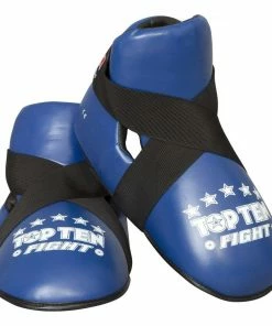 Playwell Top Ten Pointfighter Sparring Boots - Blue