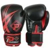 Playwell Black/Red Tribal Boxing Gloves