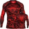 Playwell Venum MMA "Camo Heroes" Long Sleeve Red Rash Guard Venum MMA Shorts & Clothing