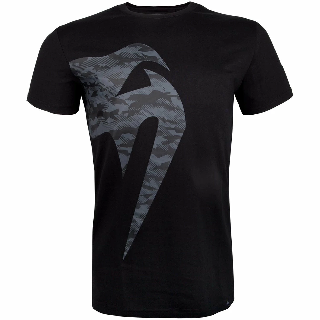 Playwell Venum Black Urban Camo 2:0 Giant T Shirt - New Venum MMA Shorts & Clothing