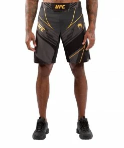 Playwell Venum MMA Shorts & Clothing Venum X UFC Authentic Long Fit Mens Fight Shorts - Champion