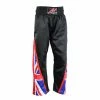 Playwell Full Contact Competition Champion Trousers - Uk Flag Satin Full Contact Trousers