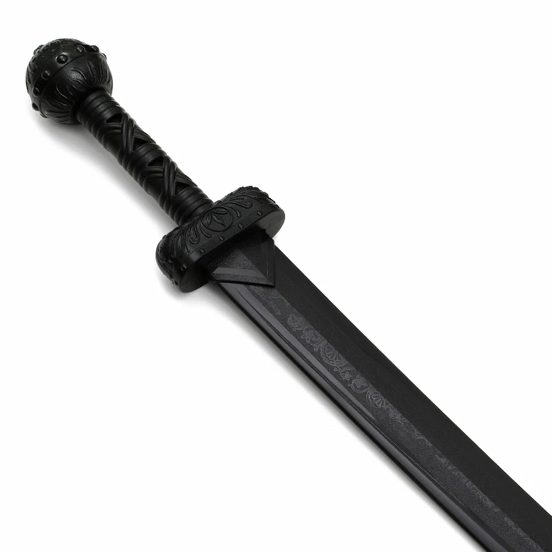 Playwell Rubber/Foam/Plastic Weapons Black Polypropylene Full Contact Roman Gladiator Sword - V1 5 Playwell Rubber/Foam/Plastic Weapons Black Polypropylene Full Contact Roman Gladiator Sword - V1