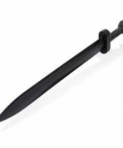 Playwell Rubber/Foam/Plastic Weapons Black Polypropylene Full Contact Roman Gladiator Sword - V1