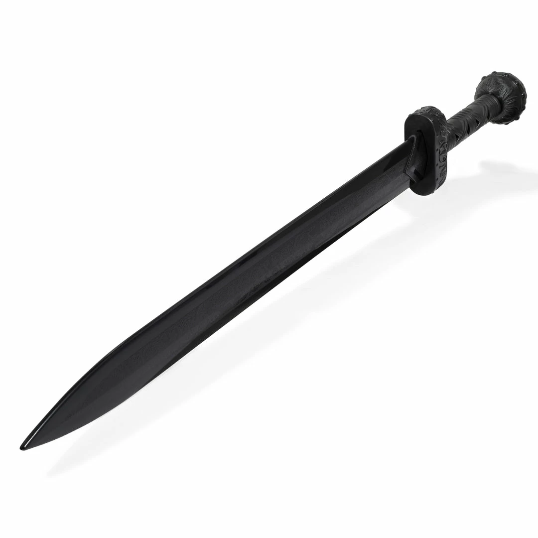 Playwell Rubber/Foam/Plastic Weapons Black Polypropylene Full Contact Roman Gladiator Sword - V1 2 Playwell Rubber/Foam/Plastic Weapons Black Polypropylene Full Contact Roman Gladiator Sword - V1