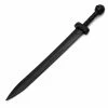 Playwell Rubber/Foam/Plastic Weapons Black Polypropylene Full Contact Roman Gladiator Sword - V1