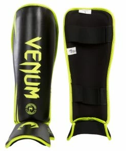 Playwell Shin Protection Venum MMA Muay Thai Challenger Shin Guards - Yellow