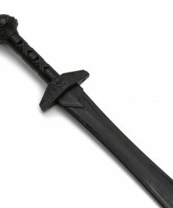 Playwell Rubber/Foam/Plastic Weapons Black Polypropylene Full Contact Roman Gladiator Sword - V2