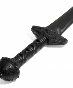 Playwell Rubber/Foam/Plastic Weapons Black Polypropylene Full Contact Roman Gladiator Sword - V2