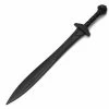 Playwell Rubber/Foam/Plastic Weapons Black Polypropylene Full Contact Roman Gladiator Sword - V2