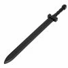 Playwell Black Polypropylene Full Contact Roman Gladiator Sword - V3 Rubber/Foam/Plastic Weapons