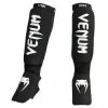 Playwell Venum MMA Contact Shin & Instep Guards - Black Lower Body Protection