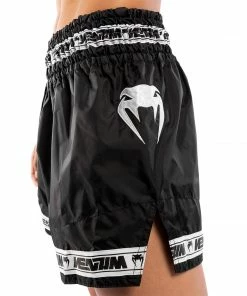 Playwell Venum Parachute Muay Thai Fight Shorts - Black 7 Playwell Venum Parachute Muay Thai Fight Shorts - Black