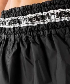 Playwell Venum Parachute Muay Thai Fight Shorts - Black